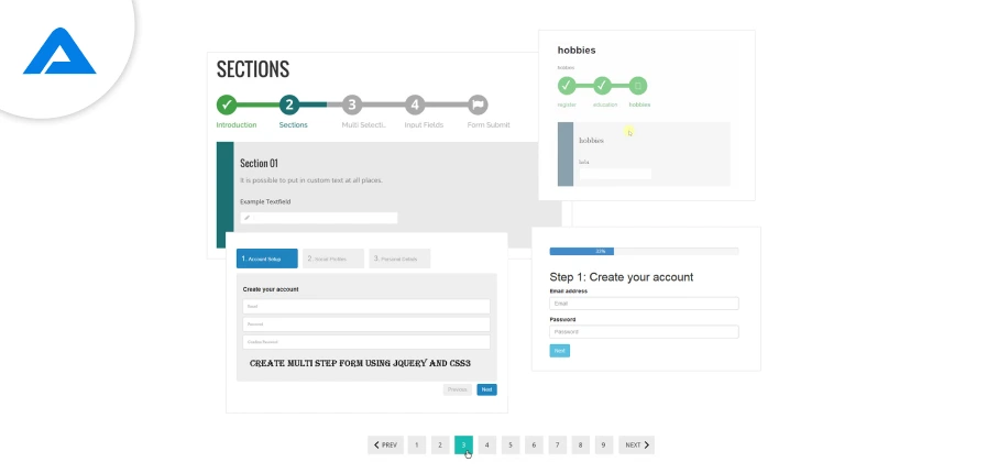 Create Custom Multistep