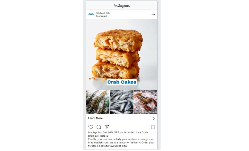 Instagram page Image