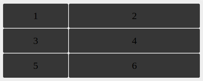 first column with 200px and second column with 400px