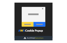 AWS Cookies Popup