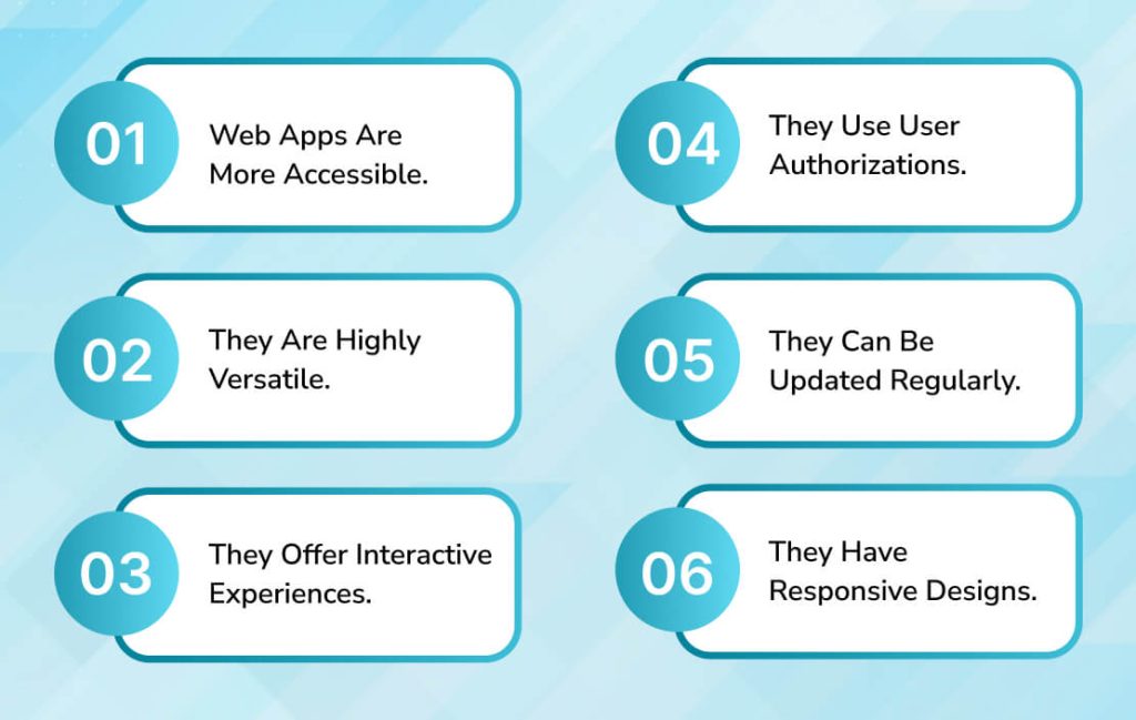 Advantages of Web Apps