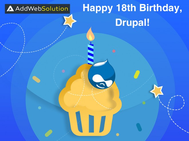 Drupal, turns 18!