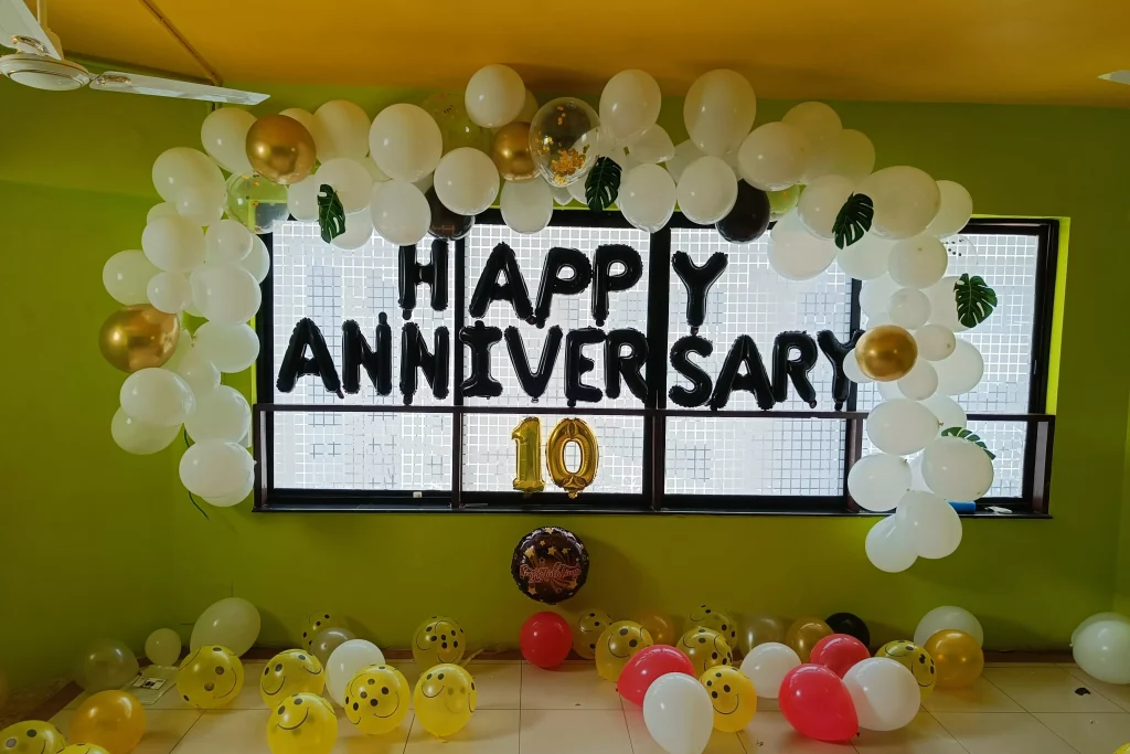 Anniversary celebration