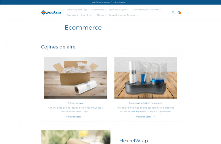 Packsys casestudy page