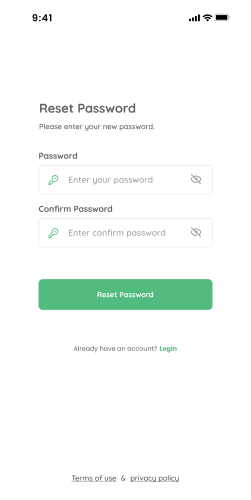 Reset Password