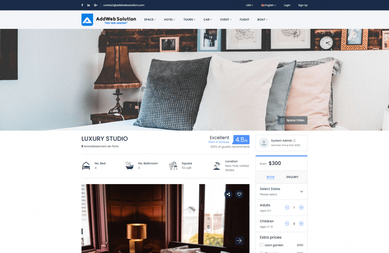 Travel-app-like-air-bnb