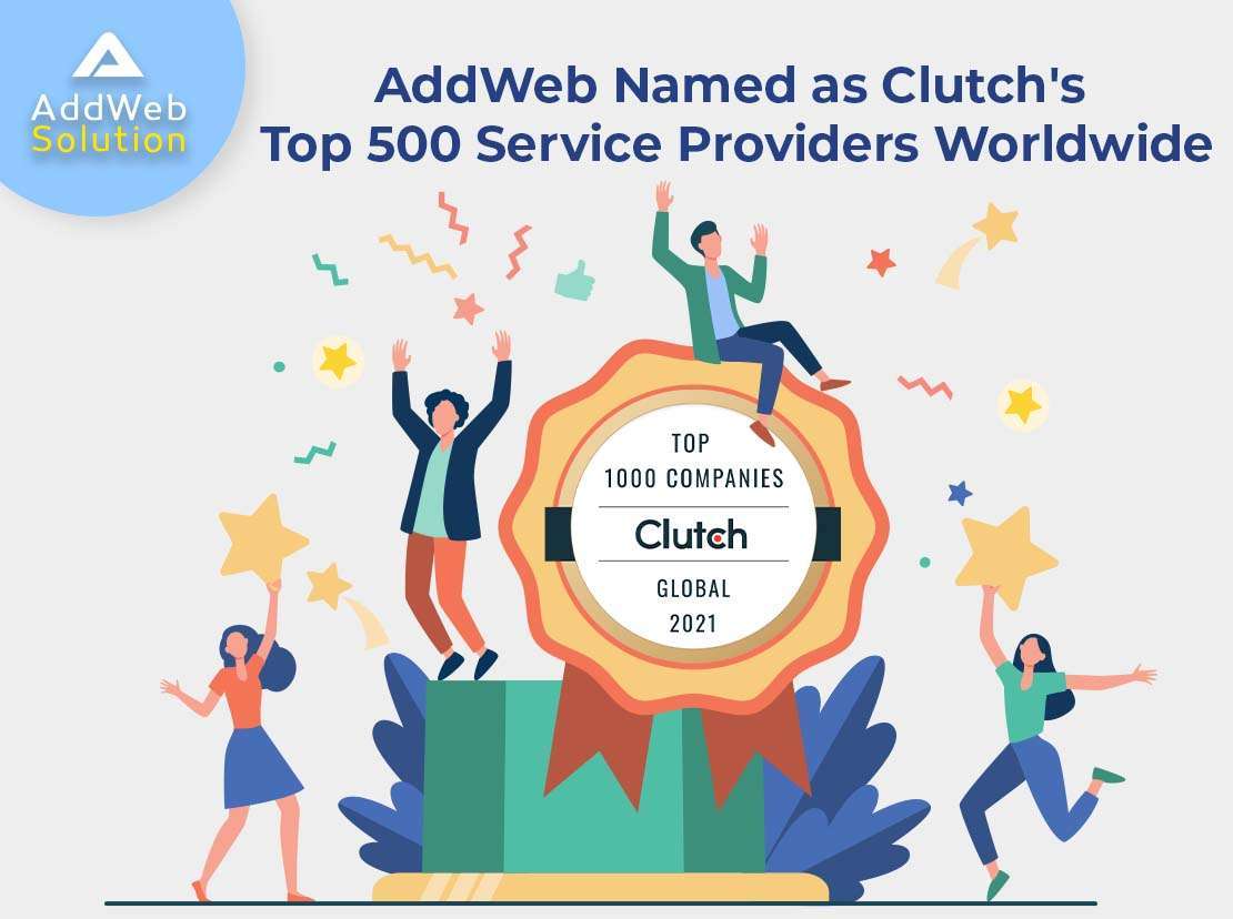 AddWeb Solution Ranks in Clutch’s Top 500 Service Providers Worldwide