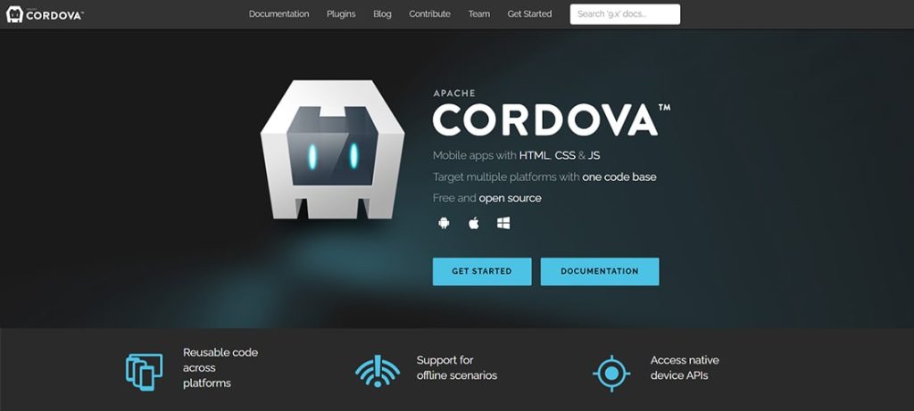 Apache Cordova – A Hybrid Framework