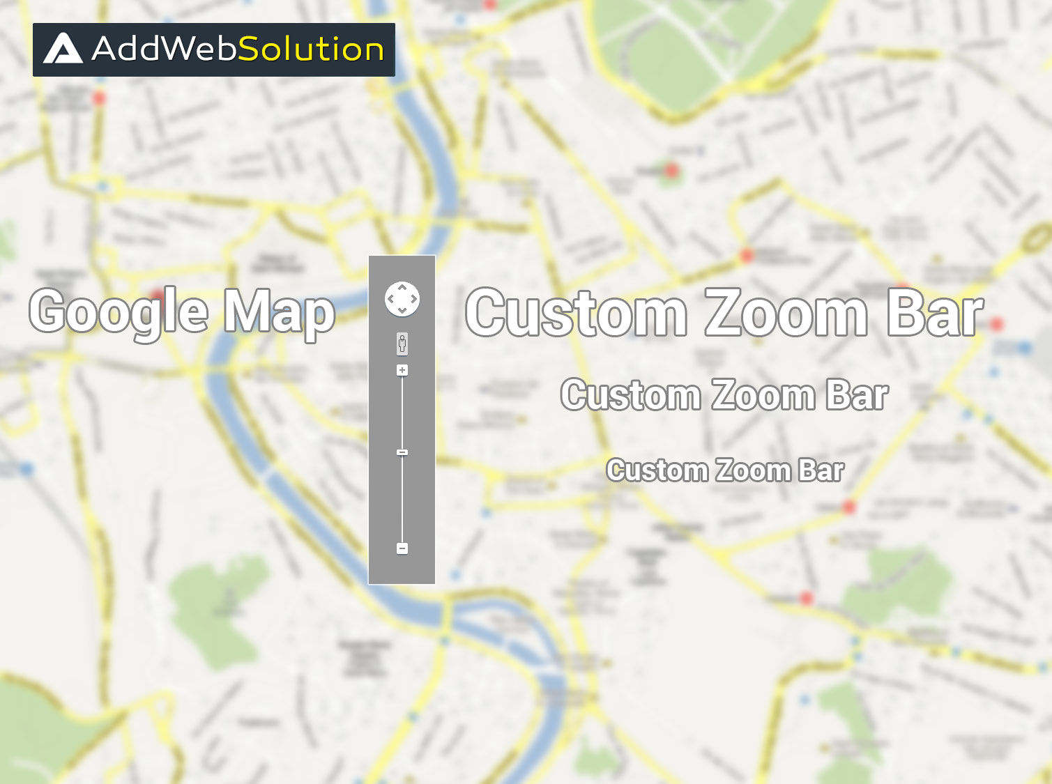 Guide to Customize Google Map Style And Custom Zoom Bar