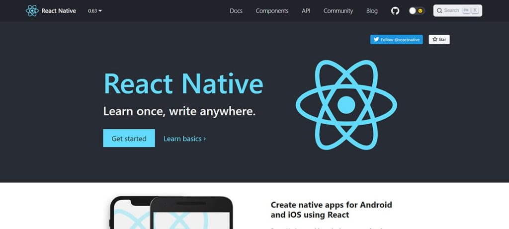 React Native– A leading Mobile App Development Framework