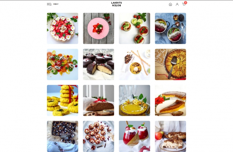 Recept page