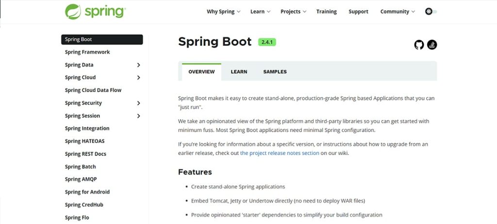 Spring Boot – An Enterprise JAVA Framework