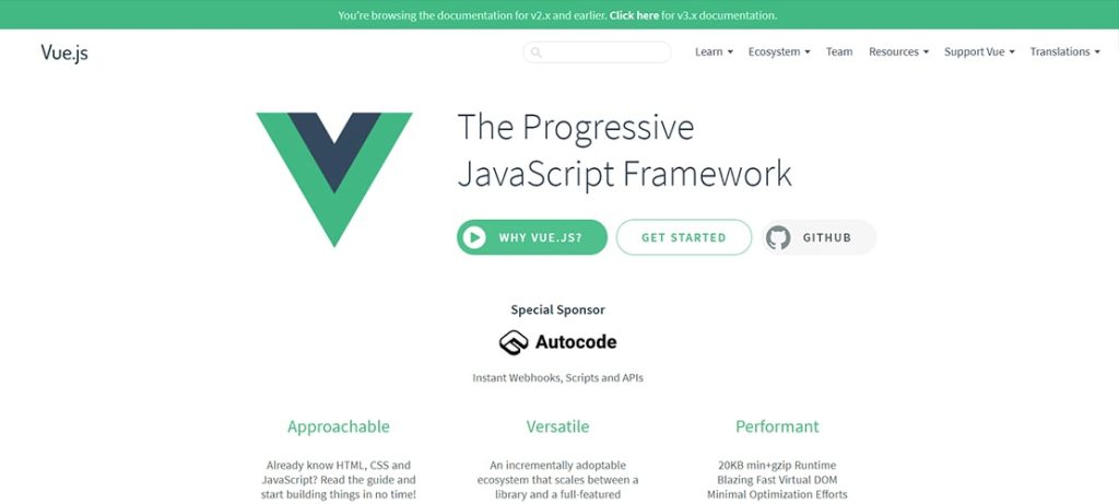 Vue – A JavaScript-Based Framework