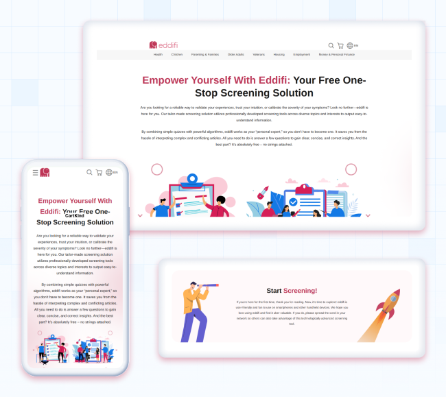 Eddifi – Redefining User Engagement Through Targeted Page Redesign