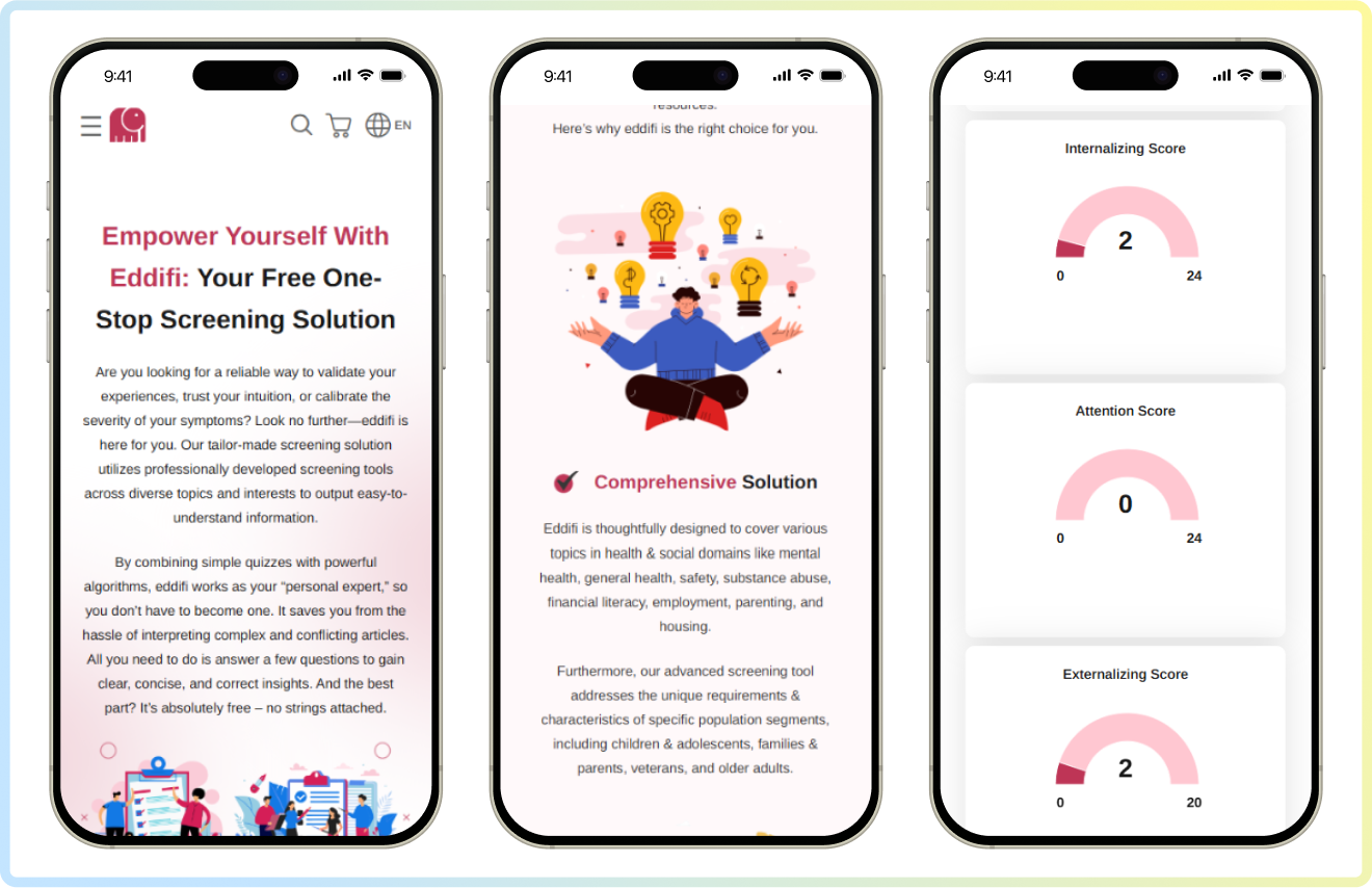 mobile screen