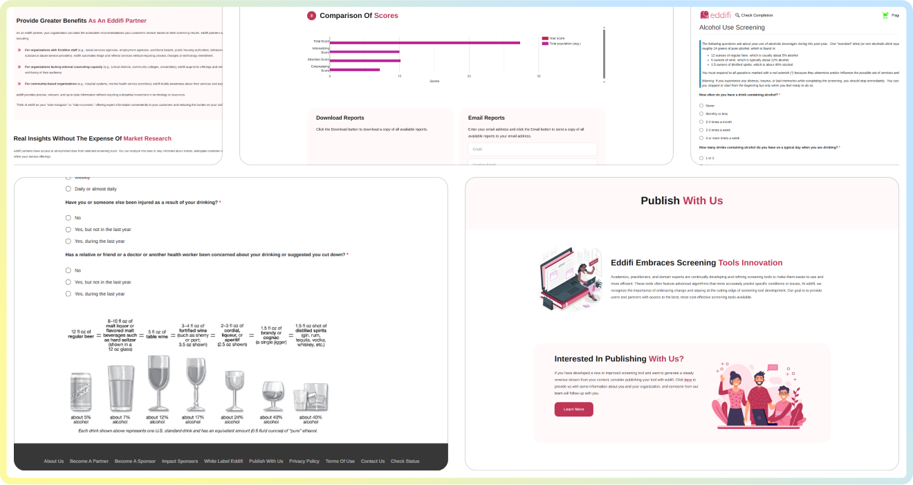 website screen 2