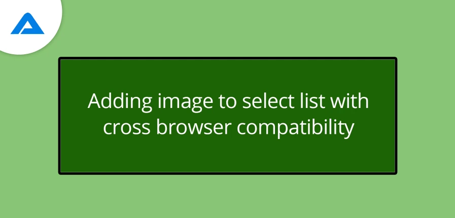 Adding Image To Select List With Cross Browser Compatibility