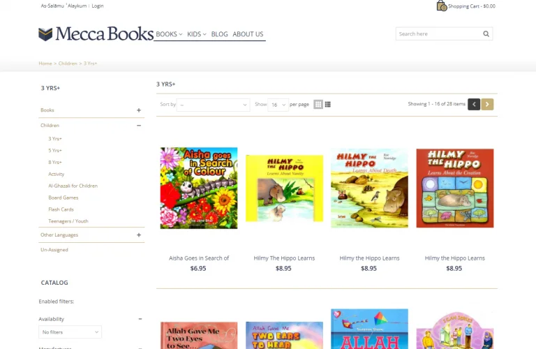 Meccabooks product listing