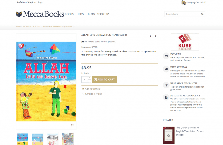 Meccabooks product details