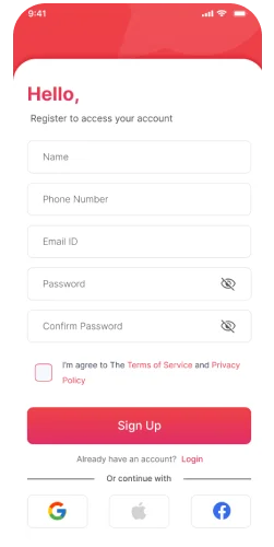 Signup