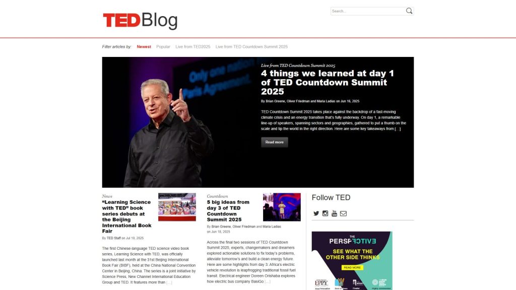 TED Blog