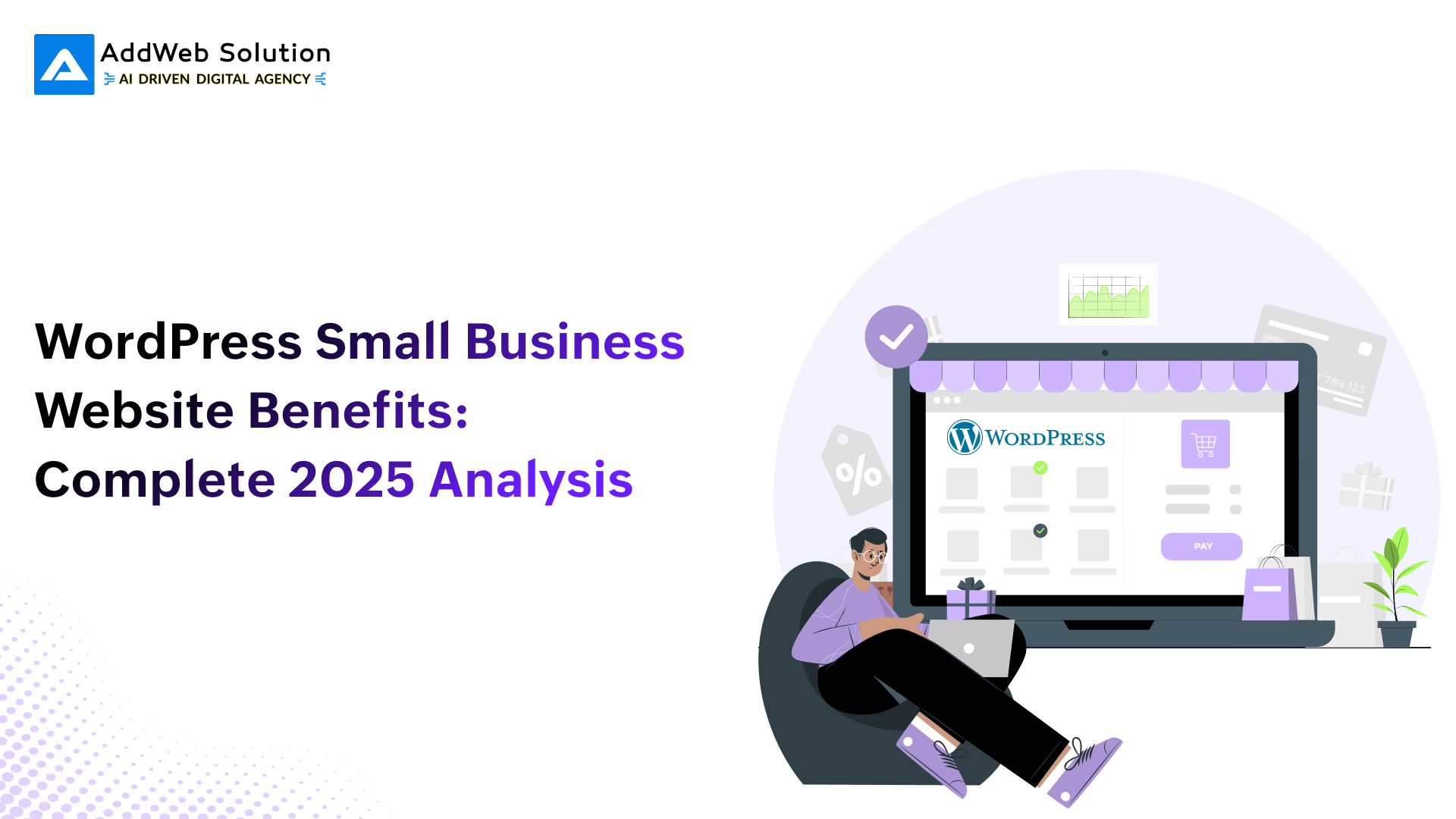 WordPress small business website benefits complete