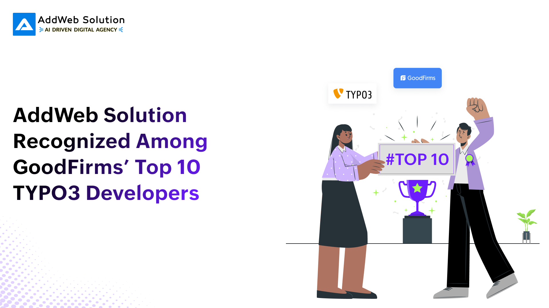 AddWeb Solution Recognized Among GoodFirms’ Top 10 TYPO3 Developers