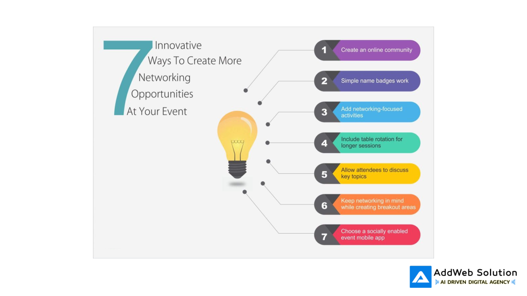 innovative ways to create networking opportunities