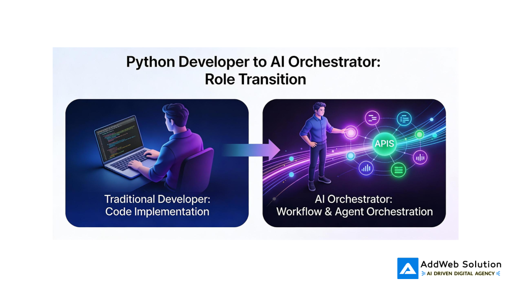 python developer to AI ORCHESTRATOR
