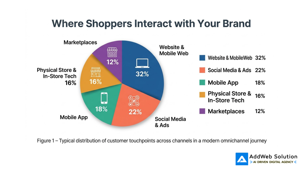 where shoppers interact with your brand