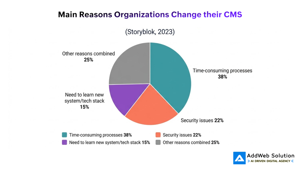 Main Reasons Organizations Change their CMS 