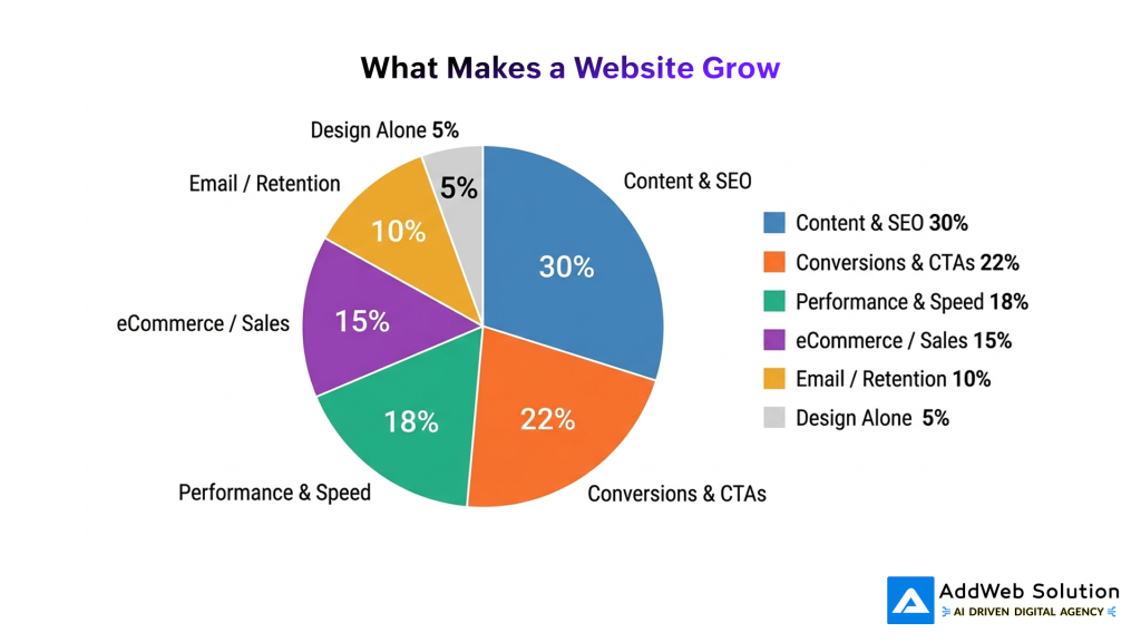 What Makes a Website Grow