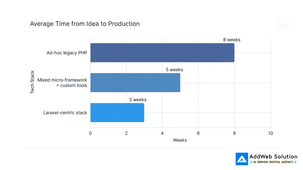 Average Time from Idea to Production