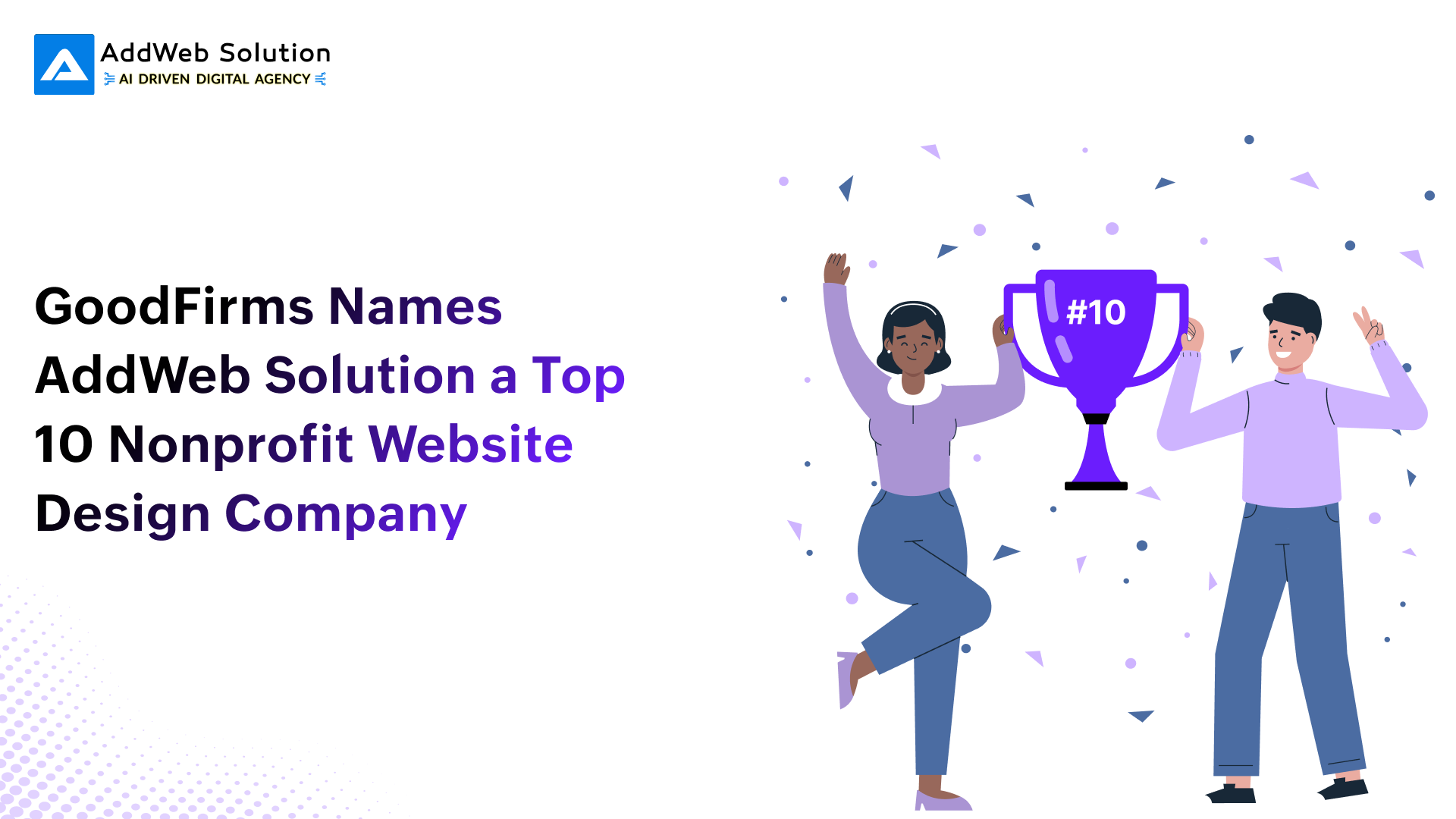 GoodFirms Names AddWeb Solution a Top 10 Nonprofit Website Design Company