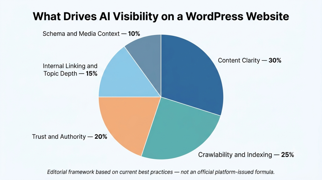 What Drives AI Visibility on a WordPress Website