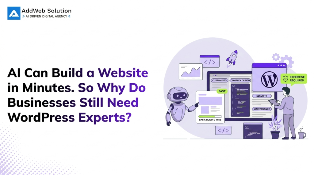 AI Can Build a Website in Minutes. So Why Do Businesses Still Need WordPress Experts?